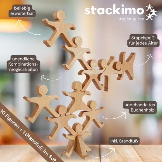 Stackimo - das Stapel- und Balacierspiel